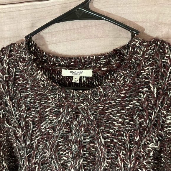 MADEWELL Firelight Marled Pull Over Sweater - Picture 4 of 12